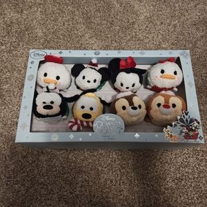 Disney Store Tsum Tsum Christmas Plush Collection